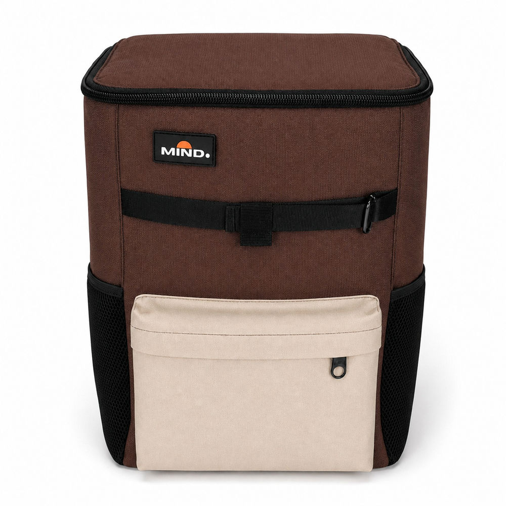 Mochila térmica MIND. Marrom